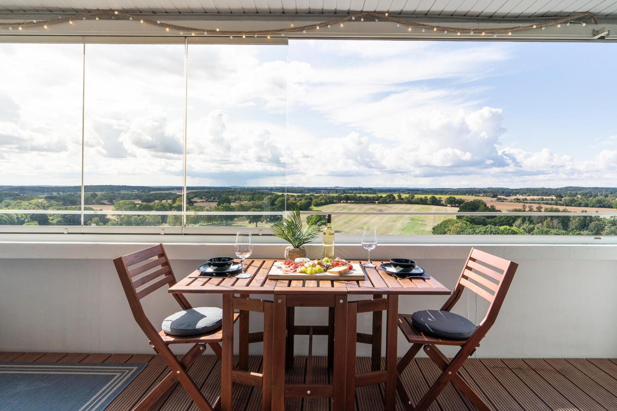 "Penthouse Wolke 12" Mit Unglaublichem Ausblick - Meerblick Sierksdorf Εξωτερικό φωτογραφία